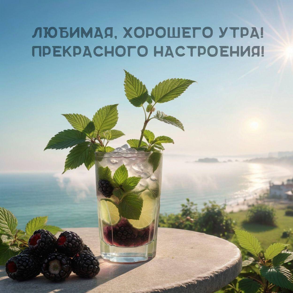 Утро, освежающий напиток в стакане с льдом и лаймом
